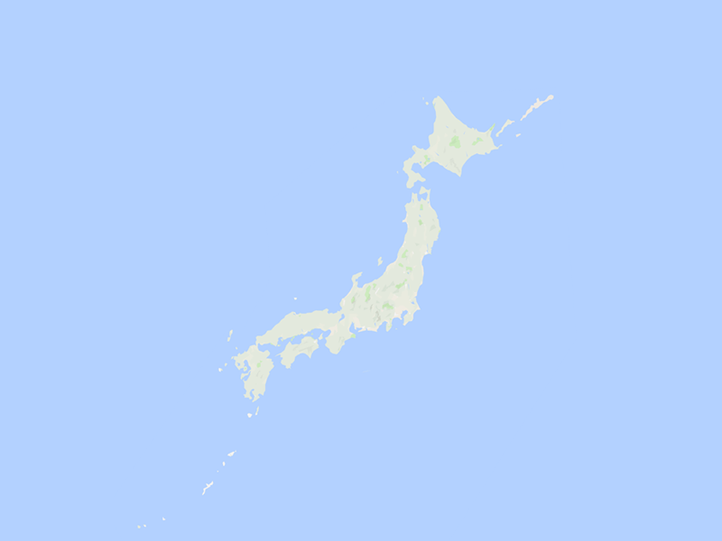 日本だけ地図
